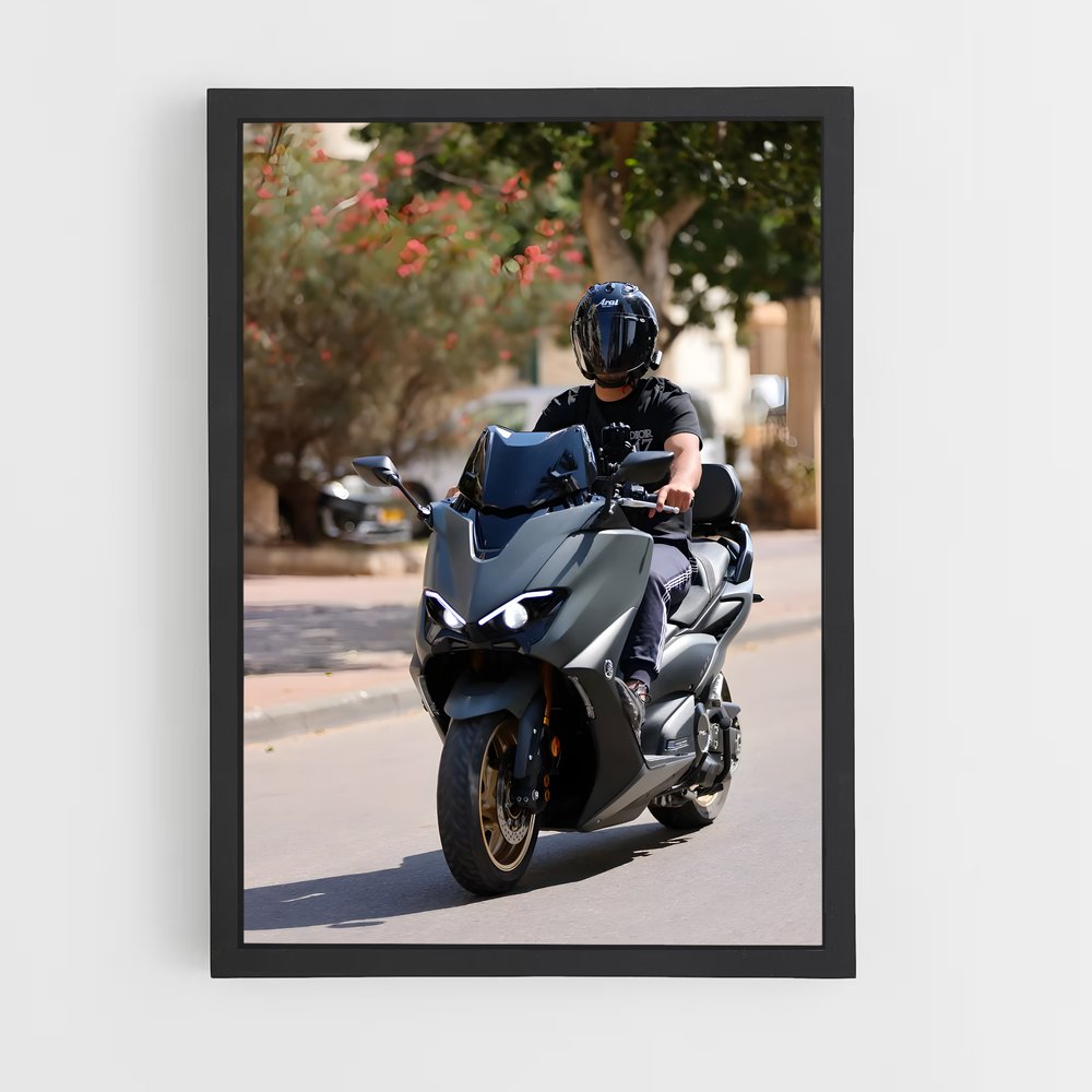 Poster Tmax extraordinaire – affiche Yamaha (vue 2)